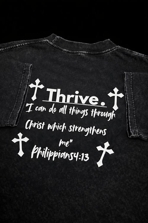 Black Thrive T-shirt