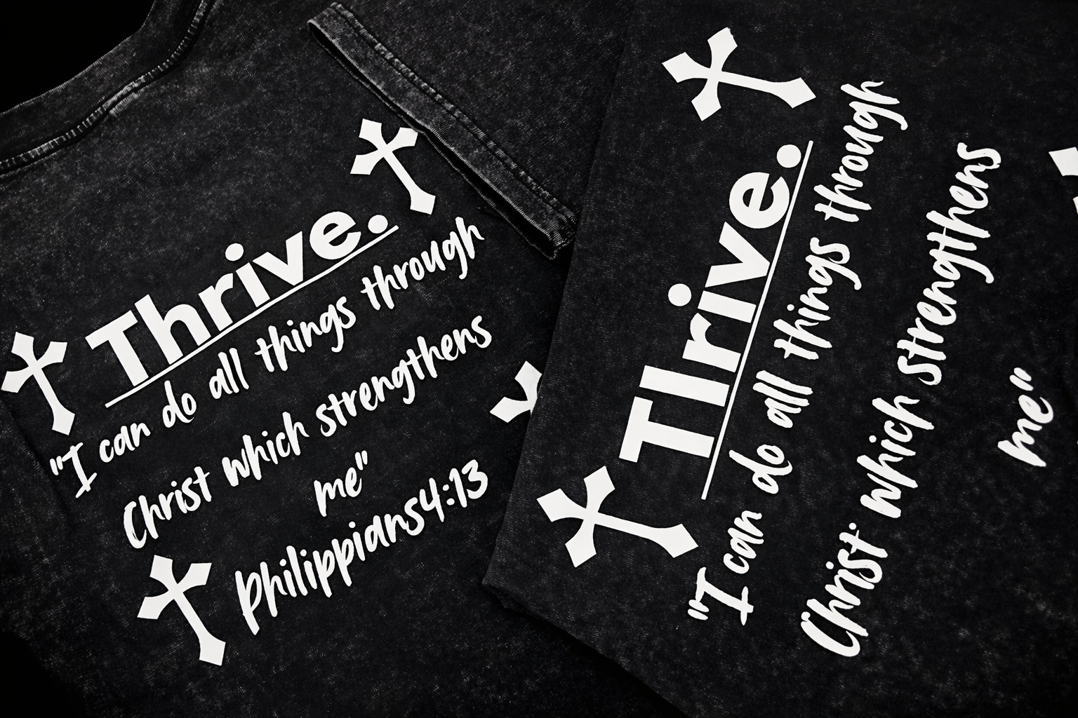Black Thrive T-shirt