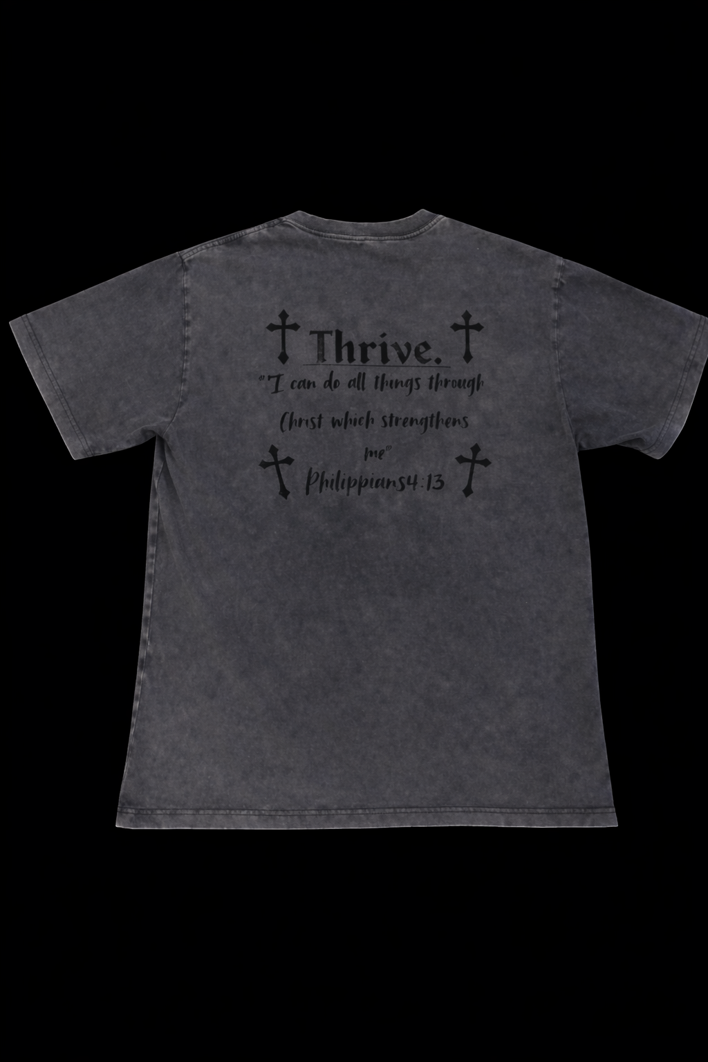 Gray Thrive T-shirt