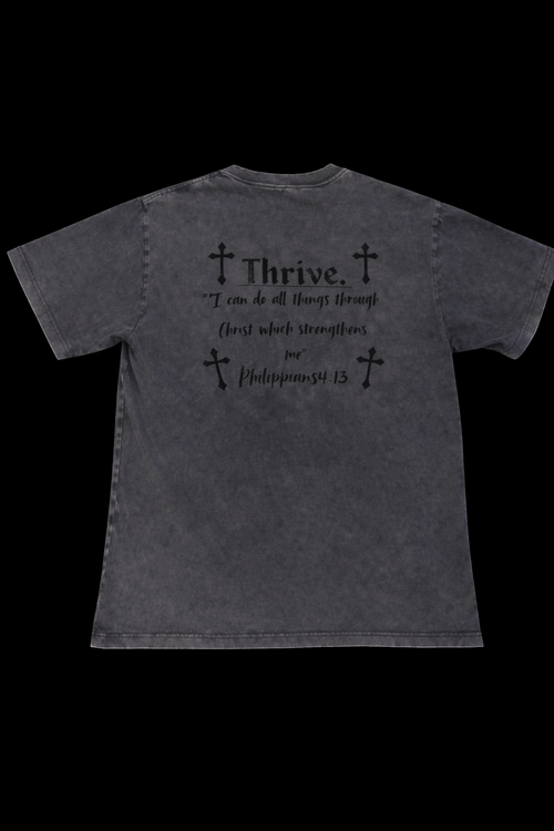 Gray Thrive T-shirt